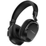 HAMMER Bash Pro 32 dB Hybrid ANC Over Ear Wireless Headphones, 4 Mics for Clear Calling, Charge 10mins = 300mins playtime, 40mm Driver, Transparency Mode, 37Hrs Playtime, Super soft Cushion, 5.3 Black