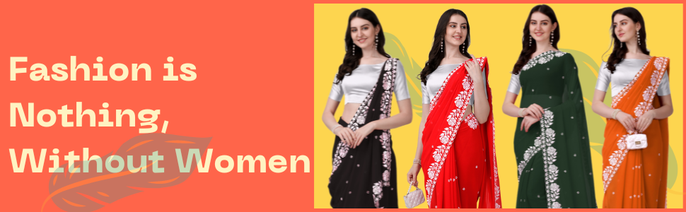 embroidary saree