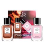 OG BEAUTY Cupid's Melody Eau De Parfum Premium Luxury Perfume Gift Set 2x50 ml for Him & Her | All Day Fragrance | Long Lasting Scent | For Men & Women | Pack of 2