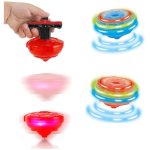 Toy Imagine™ Lattoo Spinning Launcher Gyro Top with Flashing Led Light Beyblade (Color May Vary).