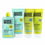 MOXIE BEAUTY (The Moxie Wavy Routine) - Gentle Cleansing Shampoo -200 ml Ultra Hydrating Conditioner - 175 ml Flexi Stying Serum Gel - 120 ml & Weightless Leave In Conditioner 120 ml