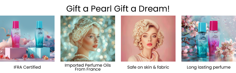 Pink Pearl and Blue Pearl - Perfume for Women