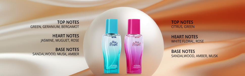 Pink Pearl and Blue Pearl - Perfume for Women