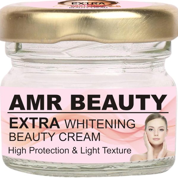 AMR Beauty Extra White Beauty Cream, Remove Dark Spot, Remove Acne, Natural Whitening,30g