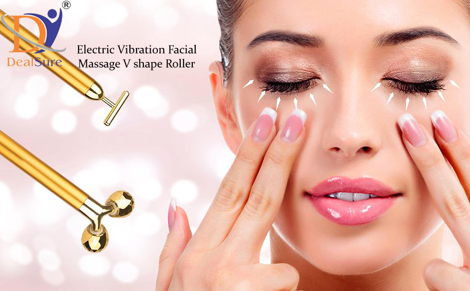 Beauty Bar Electric Vibration, Facial Massage, SPN-RECPP