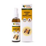 Herbal Strategi JustOut Ant Repellent Spray | Ant Repellent for Home | Baby-Safe, Pet-Friendly | 100% Herbal | Eco-friendly, Non-toxic (100ML)