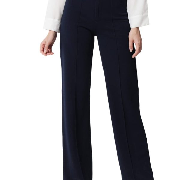 KOTTY Women Polyester Blend Solid Trousers