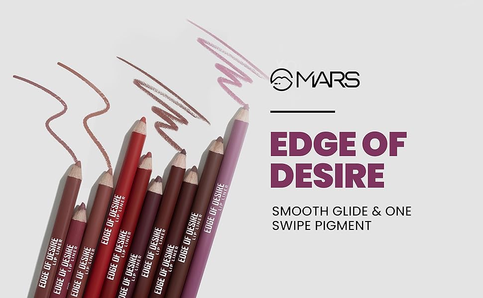 MARS Matte Lip Liner Set of 10