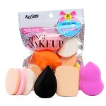 Multibrite 6 Pcs Beauty Blender Sponge Set, Blending Puff for Flawles Makeup, Beauty Blender for Liquid Foundation, Cream, Powder, Wet & Dry Makeup Applicator for Girls & Women (Multicolor)