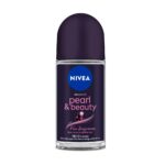 NIVEA Women Deodorant Roll On Pearl & Beauty Fine Fragrance 50 ml | For Fragrant Smooth & Beautiful Underarm Skin