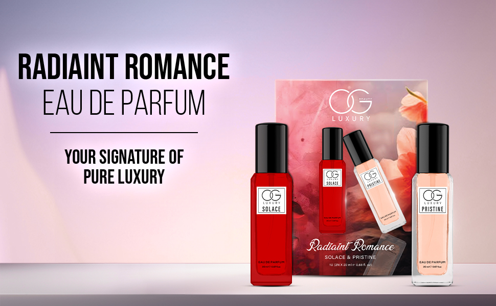 OG BEAUTY LUXURY Eau De Parfum Duo | Radiant Romance