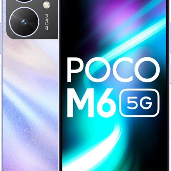 POCO M6 5G (Orion Blue, 6GB RAM, 128GB Storage)