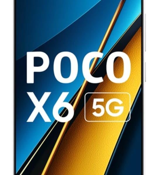 POCO X6 5G (Snowstorm White, 12 GB RAM 512 GB Storage)