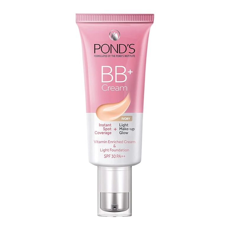 POND'S Bb+ Cream, Instant Spot Coverage + Light Make-Up Glow, Ivory 30G, Natural