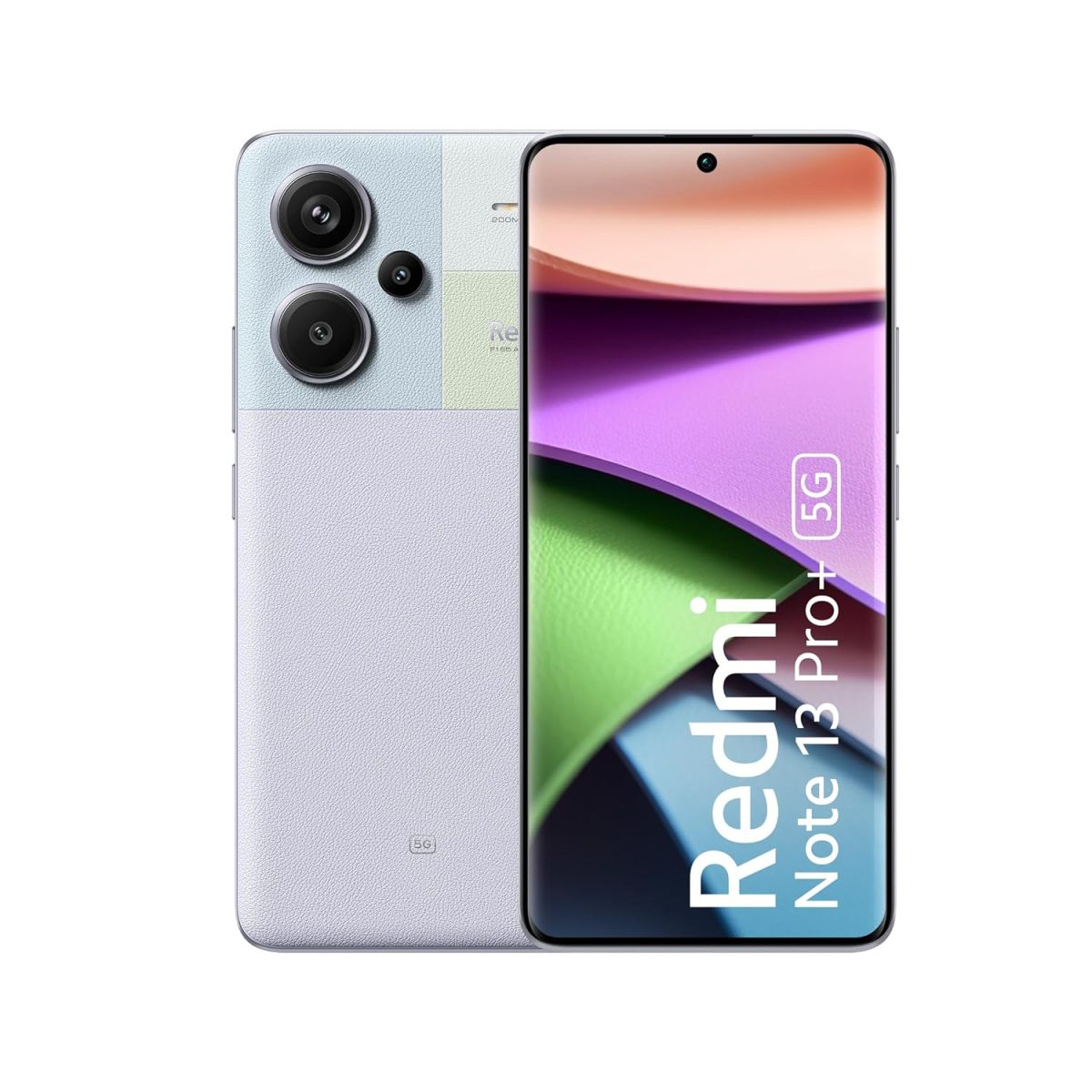 Redmi Note 13 Pro+ (Fusion Purple, 12GB RAM, 512GB Storage) | World's First Mediatek 7200 Ultra 5G | 200MP Hi-Res Camera | 1.5K Curved AMOLED | 120W HyperCharge