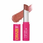 SWISS BEAUTY Craze Tinted Lightweight Lip Balm|Lip Protection And Lip Nourishment With Cocoa Butter|Shade- Marshmallow, 3.2G, Brown