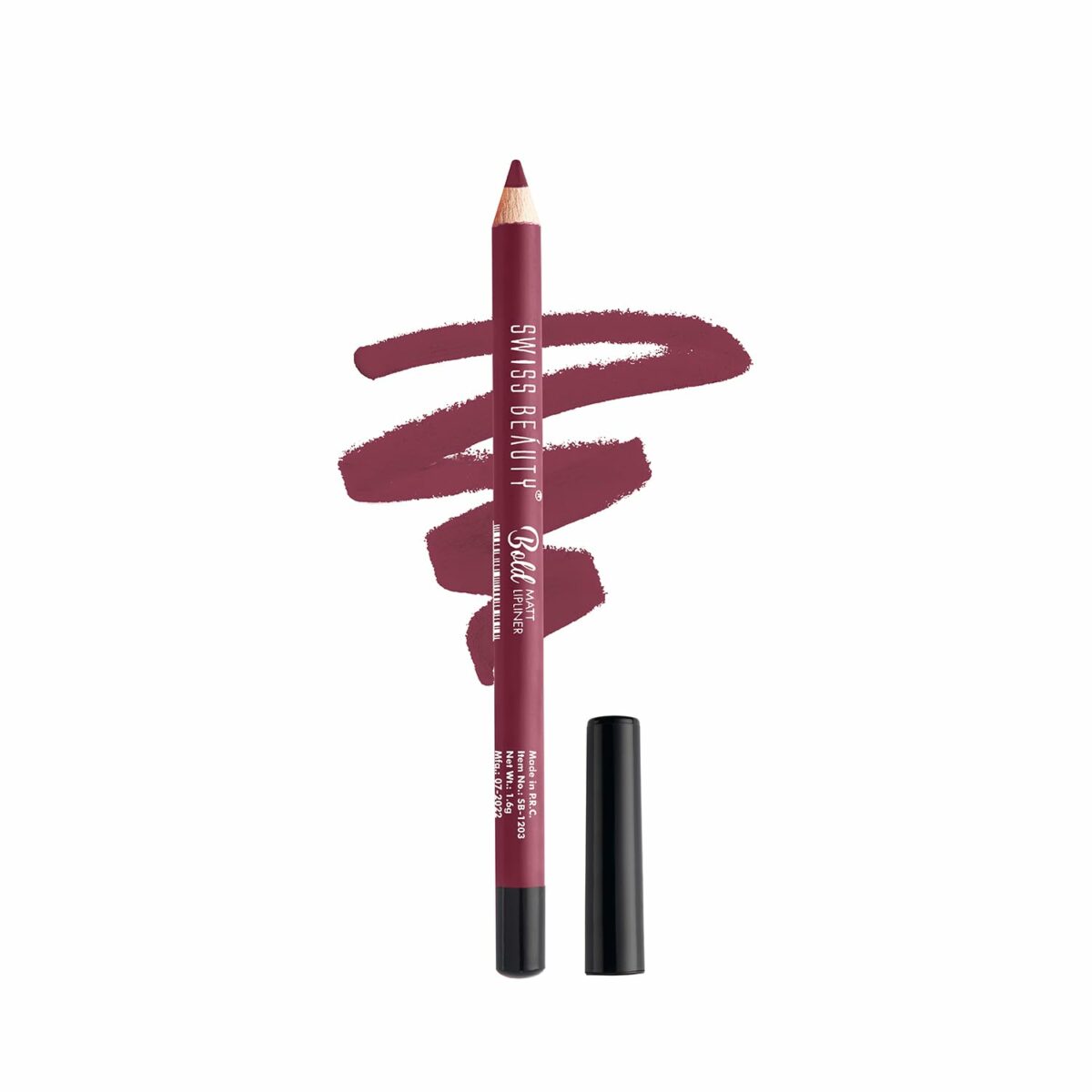 Swiss Beauty Bold Matt Lip Liner | Long-lasting |Matte Finish | Non-drying | Shade-11, 1.6gm