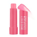 Swiss Beauty Colour Me Tinted Lip Balm with 12 Hours of Hydration | For Dry & Chapped Lips | With SPF 15 , Shea Butter and Vitamin E | Long Lasting Glossy Finish Lip Balm | Shade - Strawberry Slush, 4.5g