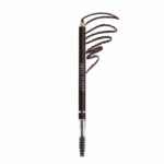 Swiss Beauty Eyebrow Definer Pencil With Spoolie | Smudge Proof, Waterproof And Pigmented Eyebrow Pencil |Shade - Deep Brown, 1.5Gm |