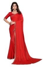 Yashika Womens Lycra Blend Saree