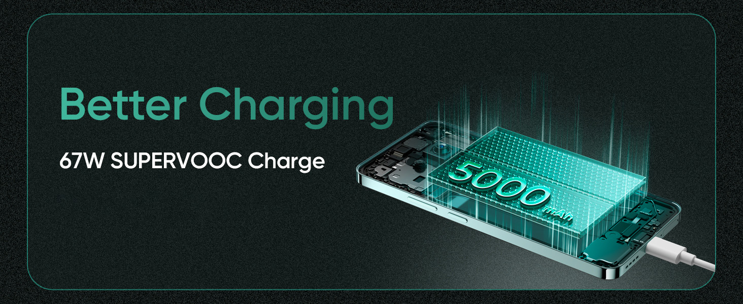 67W SUPERVOOC charging