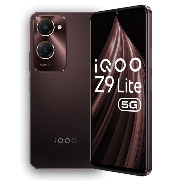 iQOO Z9 Lite 5G (Mocha Brown, 4GB RAM, 128GB Storage) | Dimensity 6300 5G | 50MP Sony AI Camera | Charger in The Box