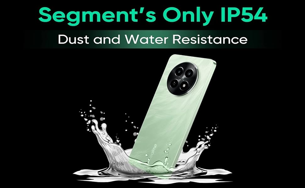 Segment's Only IP54 Dust and Water Resistance