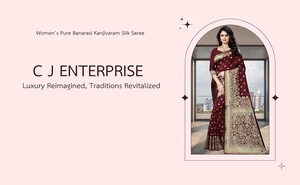 maroon silk saree