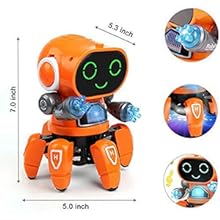 Galaxy Hi-Tech Pioneer Bot Robot Colorful Lights and Music  ,  SPN-MX9E8