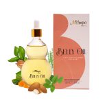 Milagro Beauty Belly Oil Fades Stretch Marks and Scars, Revealing Smooth and Radiant Skin - Unlock Confidence and Embrace the Beauty of Motherhood