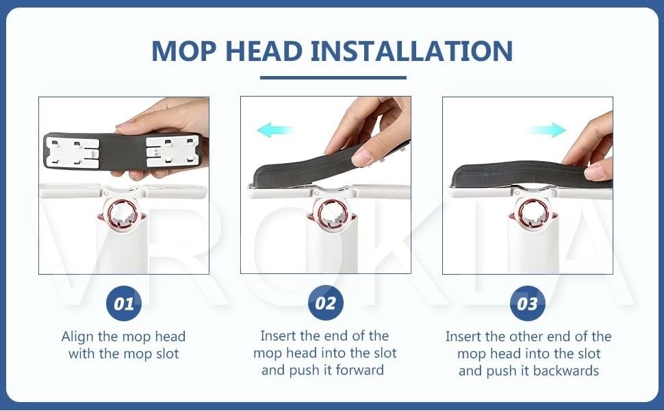 self squeezing mini mop for kitchen