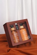 Beauty Garage Shea Hair Care Gift Set (Shampoo 300ml, Conditioner 300ml & Shea Oil 10ml)