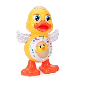 Smiles Creation Happy Dancing Duck Toy for Kids, Multi Color