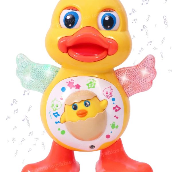 Toyshine Dancing Duck with Music Flashing Lights and Real Dancing Action