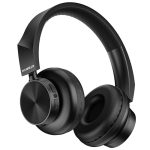 HAMMER New Launch Bash Lite Bluetooth Over The Ear Headphones with Wireless and Wired Mode, Mic, Deep Bass, 40mm Drivers, 10 Hours Playtime, Bluetooth v5.3 Headset Best for Travel, Gym, Gaming(Black)