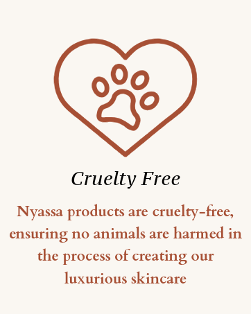 NYASSA PRODUCTS ARE CRUELTY FREE