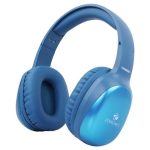 ZEBRONICS Thunder Pro Wireless Over Ear Headphone with Dual Pairing, Gaming Mode, Enc, Bluetooth, Call Function, Aux, Micro Sd, Voice Assistant, Deep Bass, Up to 60H Backup (Blue)