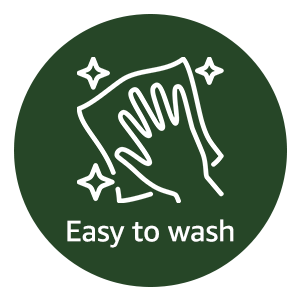 easy to wash