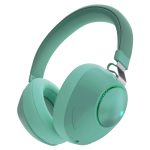 ZEBRONICS Duke 60hrs Playback Bluetooth Wireless Over Ear Headphone with Mic (Green)