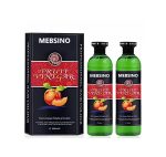 MEBSINO Fruit Vinegar Gel Hair Color Natural Hair Color Dye for Black Hair Dye(500ml x 2) (Black) Amonia free