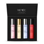 RENEE Women's Luxury Perfume Gift Set Combo Pack of 4 Eau De Parfum - 15ml Travel-size Bottles, Long Lasting Scents of Floral, Fruity & Spicy Notes