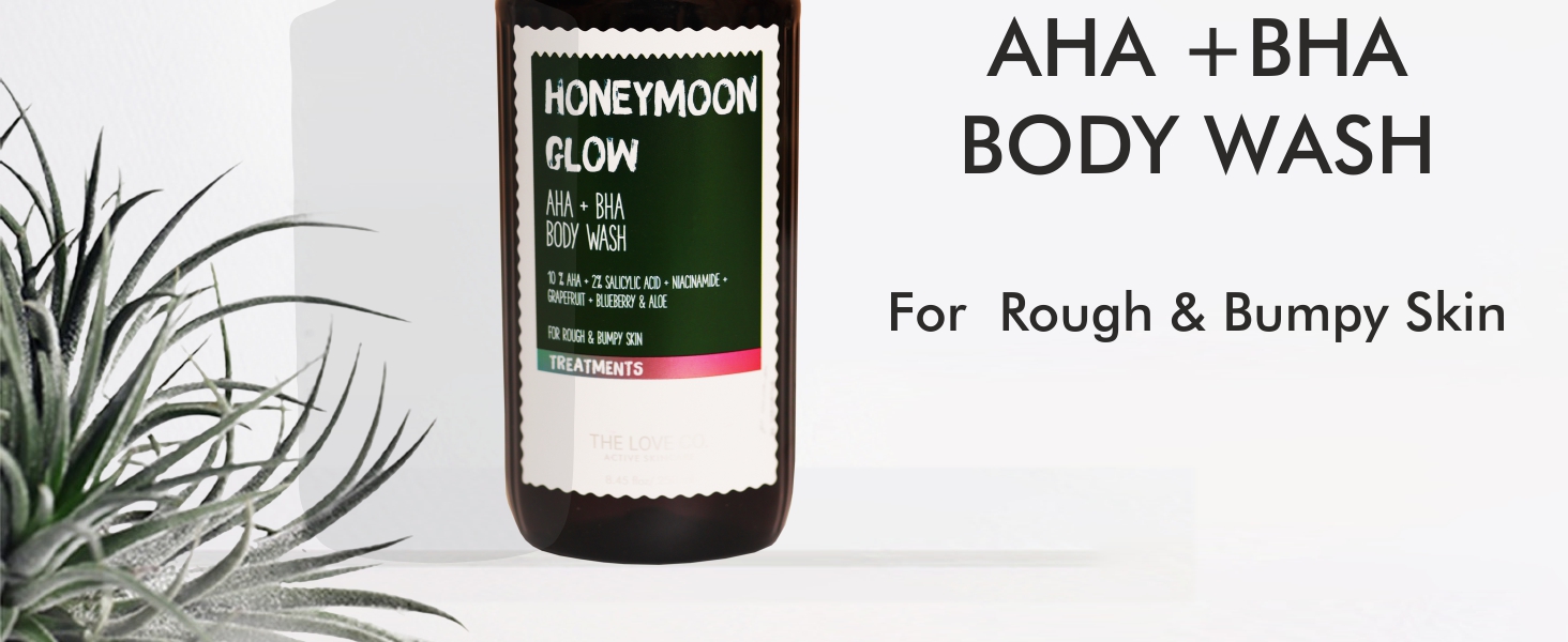 HONEYMOON GLOW AHA +BHA BODY WASH A+