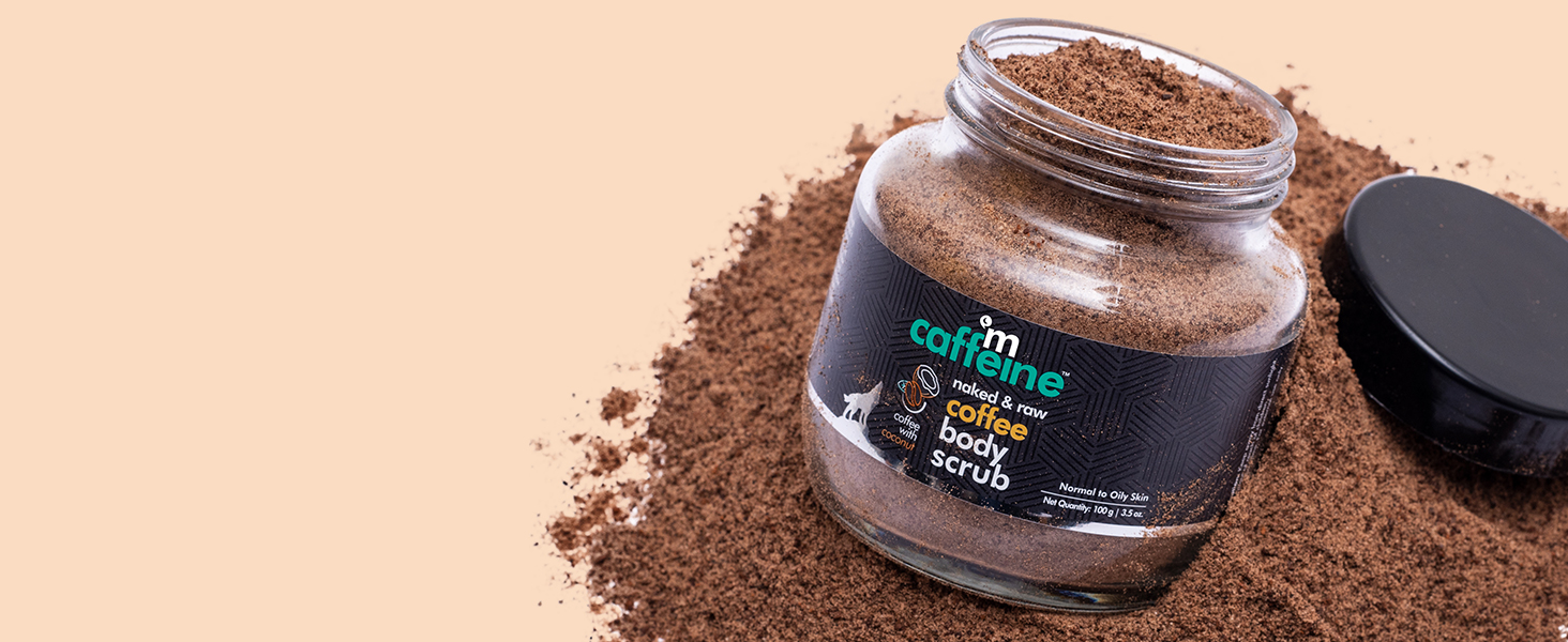 coffee caffeine body scrub men women tan exfoliate 