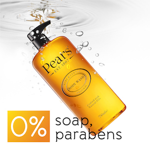 Pears Pure &amp; Gentle Body Wash Original 500ml