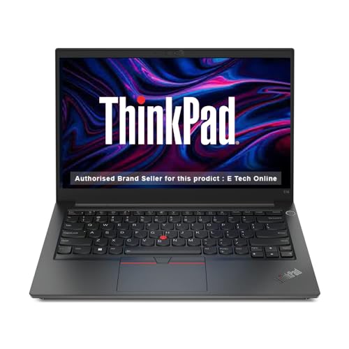 Lenovo ThinkPad E14 AMD Ryzen 5 7530U 14" (35.56 cm) WUXGA IPS 300 Nits Thin and Light Laptop (16GB RAM/512GB SSD/Win 11/Office 2021/AMD Radeon Graphics/Backlit Keyboard/FPR/Black/1.41 kg), 21JRS00U00