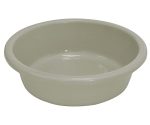 Kuber Industries Multiuses Unbreakable Plastic Knead Dough Basket/Basin Bowl for Home & Kitchen 6 LTR (Grey)