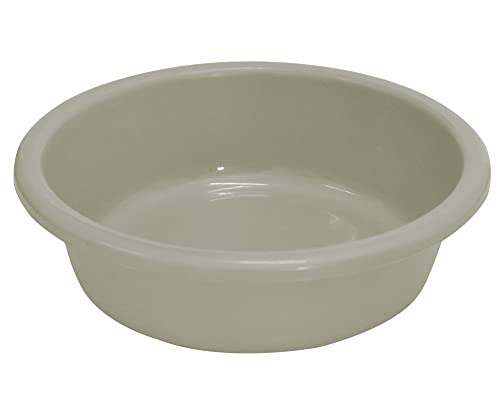 Kuber Industries Multiuses Unbreakable Plastic Knead Dough Basket/Basin Bowl for Home & Kitchen 6 LTR (Grey)