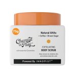 Chemist at Play Exfoliating Body Scrub For Removing Tan & Dead Skin Cells | Rough & Bumpy Skin, Tanned & Pigmented Skin | For Smooth, Soft & Bright Skin | Natural AHAs | Coffee | For Men & Women | 75g