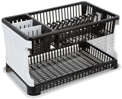 ARISTO Lenovo Plastic Tiered Shelf Floor Mount Kitchen Organizer Rack With Water Storing Tray (Assorted),(51 X 33 X 27 )Cm