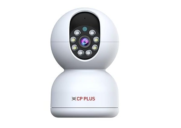 CP PLUS 2MP Smart Wi-fi CCTV Camera | 360° & Full HD Home Security | Full Color Night Vision | 2-Way Talk | Advanced Motion Tracking | SD Card Support (Upto 256GB) | IR Distance 20Mtr | EZ-P21